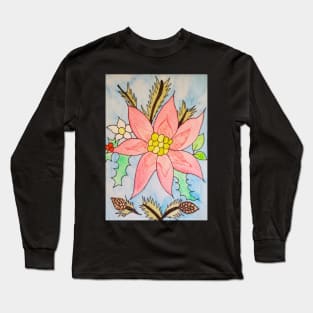 Holiday Floral Blend Long Sleeve T-Shirt